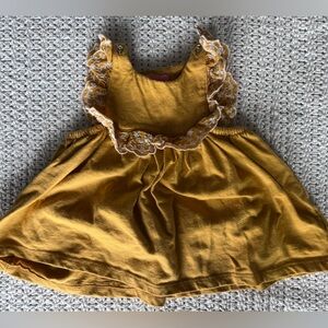 Yellow dress 6-9 month size